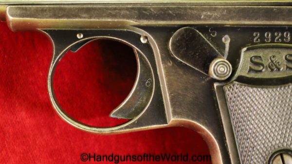 Sauer, Model, 1913, 6.35mm, 1919, 6.35, 25, .25, acp, auto, German, Germany, Handgun, Pistol, C&R, Collectible, Hand gun, VP, Vest Pocket, Sauer & Sohn