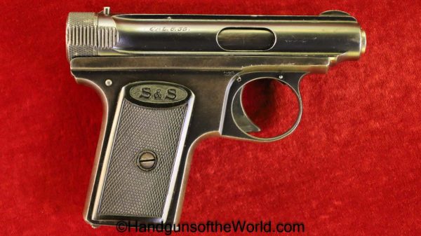 Sauer, Model, 1913, 6.35mm, 1919, 6.35, 25, .25, acp, auto, German, Germany, Handgun, Pistol, C&R, Collectible, Hand gun, VP, Vest Pocket, Sauer & Sohn