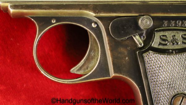 Sauer, 1919, 1913, 6.35mm, with Holster, 6.35, 25, .25, acp, auto, German, Germany, Handgun, Pistol, C&R, Collectible, VP, Vest Pocket, Model, Holster