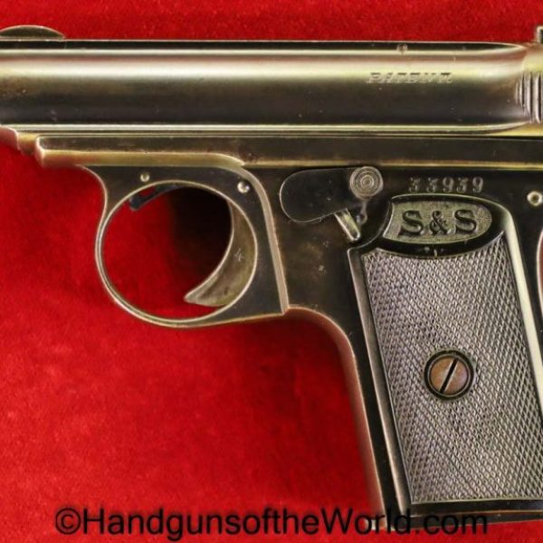 Sauer, 1919, 1913, 6.35mm, with Holster, 6.35, 25, .25, acp, auto, German, Germany, Handgun, Pistol, C&R, Collectible, VP, Vest Pocket, Model, Holster