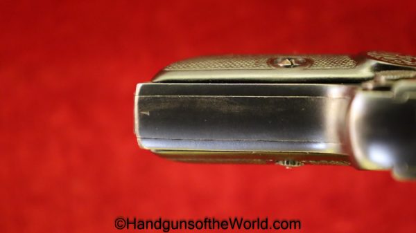 Dreyse, Model, 1908, 6.35mm, Vest Pocket, Excellent, VP, German, Germany, Handgun, Pistol, C&R, Collectible, 25, .25, acp, auto, 6.35, Hand gun