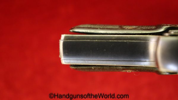 Dreyse, Model, 1908, 6.35mm, Vest Pocket, Pistol, VP, German, Germany, Handgun, C&R, Collectible, 6.35, 25, .25, acp, auto, Mid Production, Single Extractor