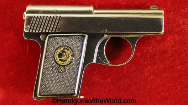 Menz, Liliput, Model 1926, 6.35mm, 1926, Model, 6.35, 25, .25, acp, auto, German, Germany, Handgun, Pistol, C&R, Collectible, VP, Vest Pocket, Hand gun