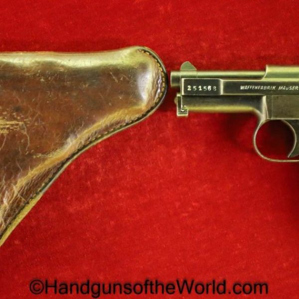 Mauser, 1910, 6.35mm, with Holster, 6.35, 25, .25, acp, auto, German, Germany, Handgun, Pistol, C&R, Collectible, VP, Vest Pocket, Pocket, Model, Hand gun