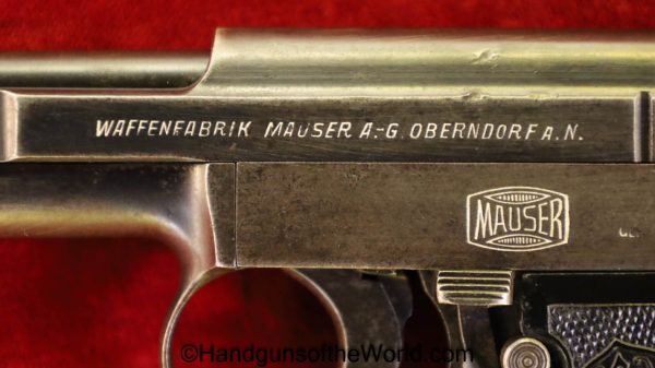 Mauser, 1910, 6.35mm, with Holster, 6.35, 25, .25, acp, auto, German, Germany, Handgun, Pistol, C&R, Collectible, VP, Vest Pocket, Pocket, Model, Hand gun