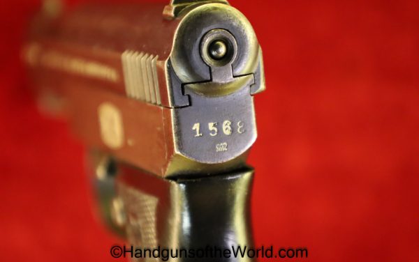 Mauser, 1910, 6.35mm, with Holster, 6.35, 25, .25, acp, auto, German, Germany, Handgun, Pistol, C&R, Collectible, VP, Vest Pocket, Pocket, Model, Hand gun