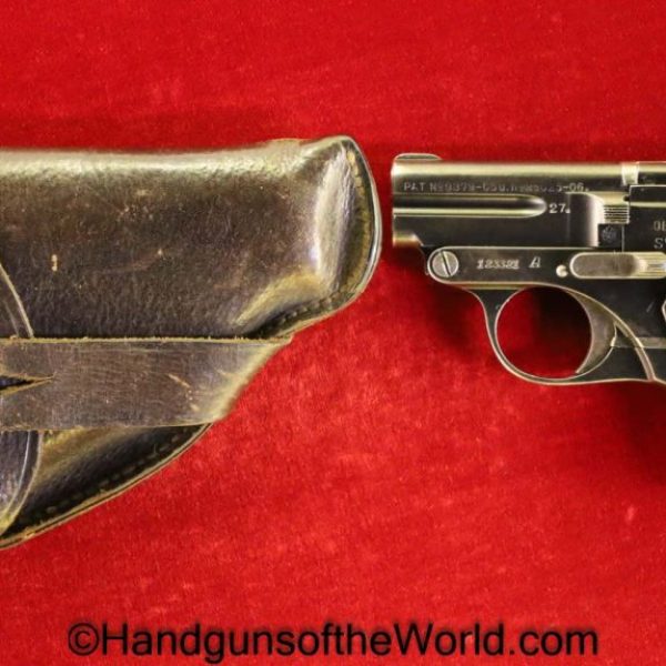 Steyr, 1909, 6.35mm, Late, Production, with Holster, Austria, Dated, 1927, Austria, Handgun, Pistol, C&R, Collectible, VP, Vest Pocket, 25, .25, acp, auto