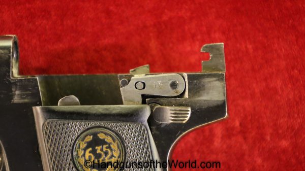 Menz, Model II, 6.35mm, 6.35, 25, .25, acp, auto, German, Germany, Handgun, Pistol, C&R, Collectible, VP, Vest Pocket, Model 2, Model, II, 2, Hand gun