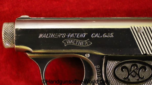 Walther, Model 5, 6.35mm, with Holster, Model, 5, V, 6.35, 25, .25, acp, auto, German, Germany, Handgun, Pistol, C&R, Collectible, VP, Vest Pocket, Hand gun