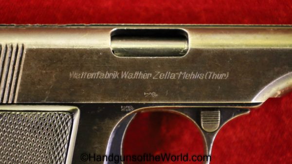 Walther, Model 8, 6.35mm, 1st, Variation, First, Variant, Type, German, Germany, Handgun, Pistol, C&R, Collectible, 6.35, 25, .25, acp, auto, 8, Model