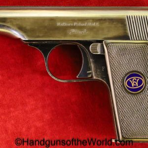 Walther, Model 8, 6.35mm, 1st, Variation, First, Variant, Type, German, Germany, Handgun, Pistol, C&R, Collectible, 25, .25, acp, auto, 6.35, VP, 8, Model