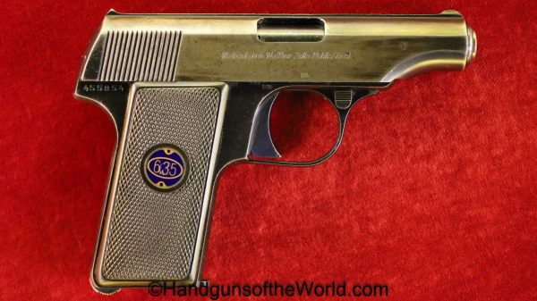 Walther, Model 8, 6.35mm, 1st, Variation, First, Variant, Type, German, Germany, Handgun, Pistol, C&R, Collectible, 25, .25, acp, auto, 6.35, VP, 8, Model