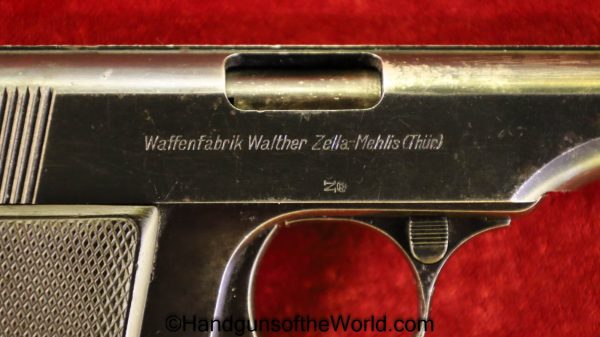 Walther, Model 8, 6.35mm, 1st, Variation, First, Variant, Type, German, Germany, Handgun, Pistol, C&R, Collectible, 25, .25, acp, auto, 6.35, VP, 8, Model