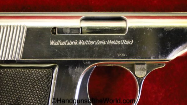 Walther, Model 8, 6.35mm, 2nd, Variation, Second, Variant, Type, German, Germany, Handgun, Pistol, C&R, Collectible, VP, Vest Pocket, Model, 8, .25, 25, acp