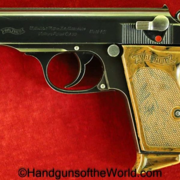 Walther, PPk, .22lr, Pre-War, with Holster, 22, .22, 22lr, German, Germany, Pre War, Handgun, Pistol, C&R, Collectible, Pocket, Hand gun, Target