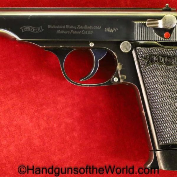 Walther, PP, .22lr, Pre-War, with Box Magazine Base, 22, .22, 22lr, German, Germany, Handgun, Pistol, C&R, Collectible, 1938, Pre War, Hand gun, Pocket