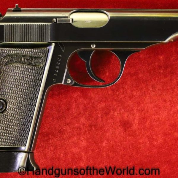 Walther, PP, .22lr, Pre-War, with Box Magazine Base, 22, .22, 22lr, German, Germany, Handgun, Pistol, C&R, Collectible, 1938, Pre War, Hand gun, Pocket