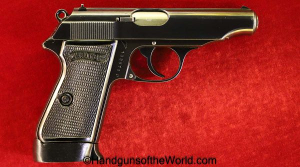 Walther, PP, .22lr, Pre-War, with Box Magazine Base, 22, .22, 22lr, German, Germany, Handgun, Pistol, C&R, Collectible, 1938, Pre War, Hand gun, Pocket