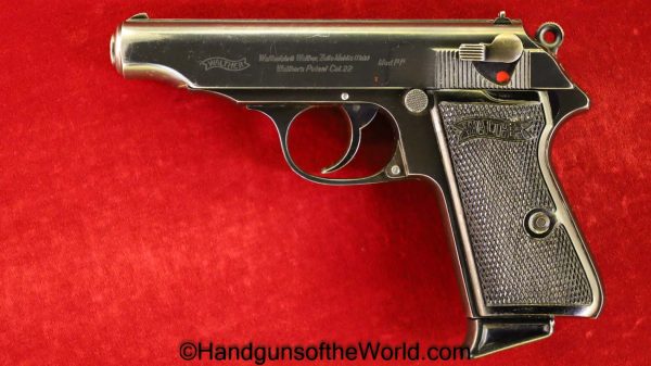 Walther, PP, .22lr, Pre-War, Pre War, German, Germany, Handgun, Pistol, C&R, Collectible, Pocket, 22, .22, 22lr, Hand gun, Target, Vintage, Firearm, 1938