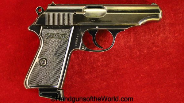 Walther, PP, 7.65mm, Pre-War, 1936, Pre War, German, Germany, Handgun, Pistol, C&R, Collectible, 7.65, 32, .32, acp, auto, Pocket, Hand gun