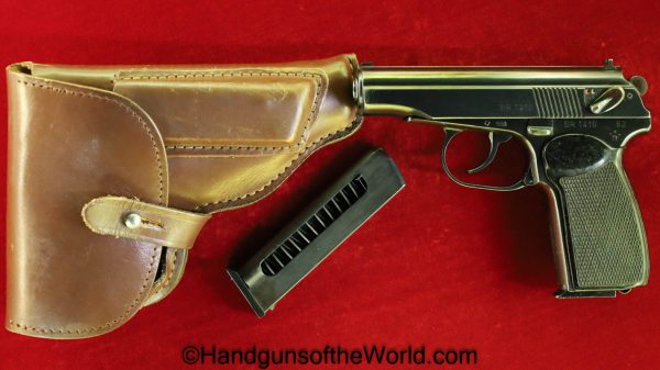 East German, Makarov, 9mm Makarov, Dated, 1962, Full Rig, Handgun, Pistol, C&R, Collectible, 9mm Mak, 9mm, Mak, East Germany, Cold War, with Holster