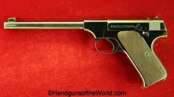 Colt, Pre-Woodsman, .22lr, 1925, Pre Woodsman, 22, .22, 22lr, American, Americana, USA, Handgun, Pistol, C&R, Collectible, Target, Hand gun, America