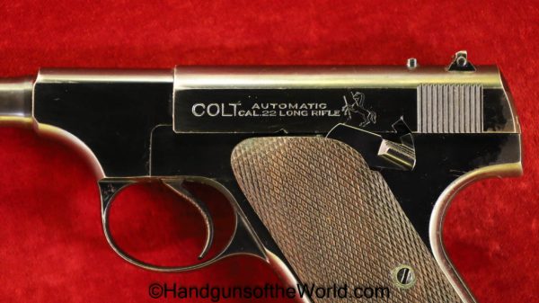 Colt, Pre-Woodsman, .22lr, 1925, Pre Woodsman, 22, .22, 22lr, American, Americana, USA, Handgun, Pistol, C&R, Collectible, Target, Hand gun, America