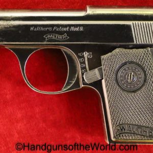 Walther, Model 9, 6.35mm, Tiny, Vest Pocket, VP, German, Germany, Handgun, Pistol, C&R, Collectible, Model, 9, IX, Model IX, 6.35, 25, .25, acp, auto