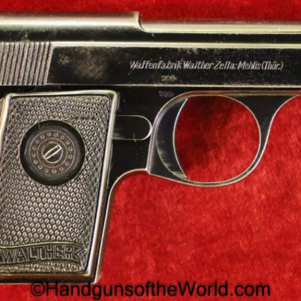 Walther, Model 9, 6.35mm, Tiny, Vest Pocket, VP, German, Germany, Handgun, Pistol, C&R, Collectible, Model, 9, IX, Model IX, 6.35, 25, .25, acp, auto