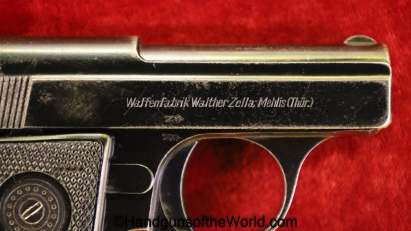 Walther, Model 9, 6.35mm, Tiny, Vest Pocket, VP, German, Germany, Handgun, Pistol, C&R, Collectible, Model, 9, IX, Model IX, 6.35, 25, .25, acp, auto