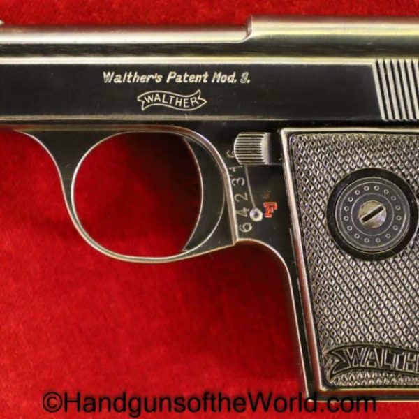 Walther, Model 9, 6.35mm, Tiny, Vest Pocket, German, Germany, Handgun, Pistol, C&R, Collectible, Hand gun, VP, 6.35, .25, 25, acp, auto, Model, 9, IX