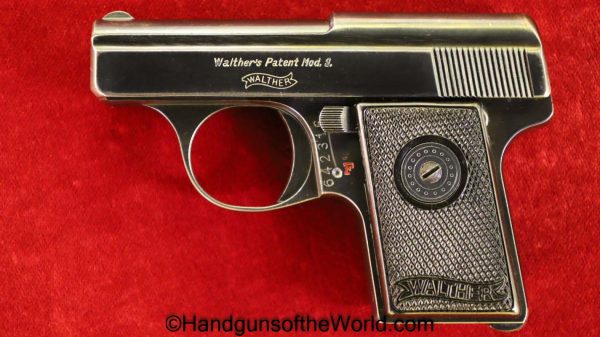 Walther, Model 9, 6.35mm, Tiny, Vest Pocket, German, Germany, Handgun, Pistol, C&R, Collectible, Hand gun, VP, 6.35, .25, 25, acp, auto, Model, 9, IX