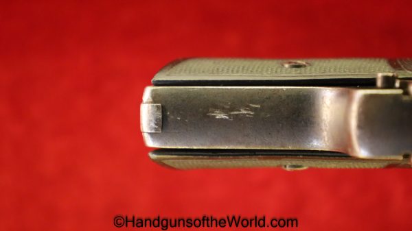 Menz, Menta, 6.35mm, Vest Pocket, Pistol, VP, Handgun, Hand gun, C&R, Collectible, German, Germany, 6.35, 25, .25, acp, auto, Firearm, Mouse, Gun, Fire arm