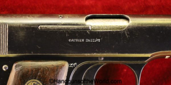 Ortgies, Vest Pocket, 6.35mm, 6.35, 25, .25, acp, auto, German, Germany, Handgun, Pistol, C&R, Collectible, VP, Hand gun, Deutsche Werk, Deutsch Werk