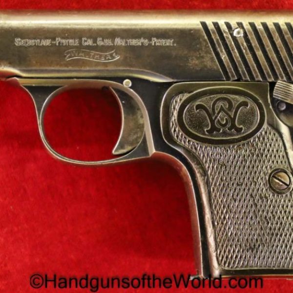 Walther, Model 2, 6.35mm, 6.35, 25, .25, acp, auto, German, Germany, Handgun, Pistol, C&R, Collectible, VP, Vest Pocket, Model, 2, Model II, II, Hand gun