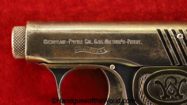 Walther, Model 2, 6.35mm, 6.35, 25, .25, acp, auto, German, Germany, Handgun, Pistol, C&R, Collectible, VP, Vest Pocket, Model, 2, Model II, II, Hand gun