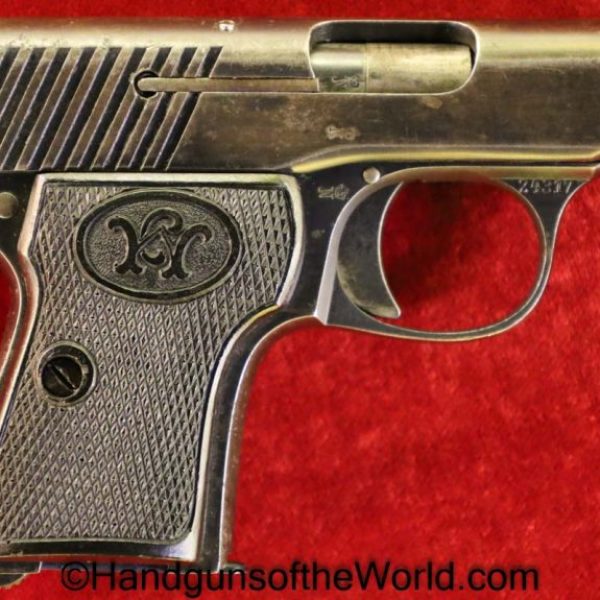 Walther, Model 2, 6.35mm, 6.35, 25, .25, acp, auto, German, Germany, Handgun, Pistol, C&R, Collectible, VP, Vest Pocket, Model, 2, Model II, II, Hand gun