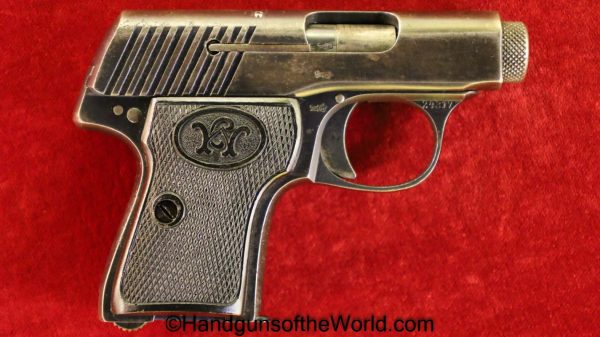 Walther, Model 2, 6.35mm, 6.35, 25, .25, acp, auto, German, Germany, Handgun, Pistol, C&R, Collectible, VP, Vest Pocket, Model, 2, Model II, II, Hand gun