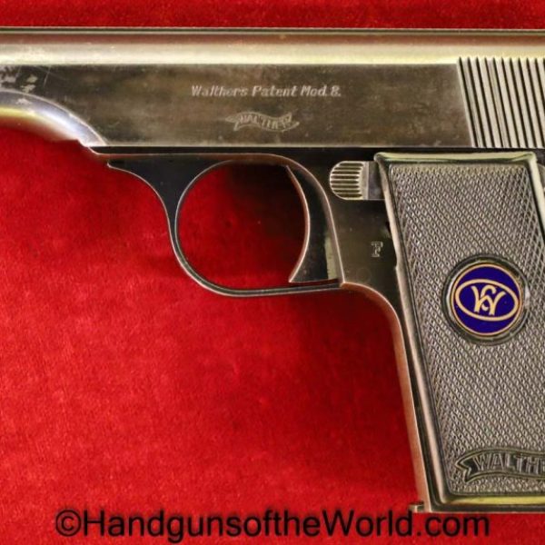 Walther, Model 8, 6.35mm, 1st, Variation, First, Variant, Type, 8, Model, 6.35, 25, .25, acp, auto, German, Germany, Handgun, Pistol, C&R, Collectible