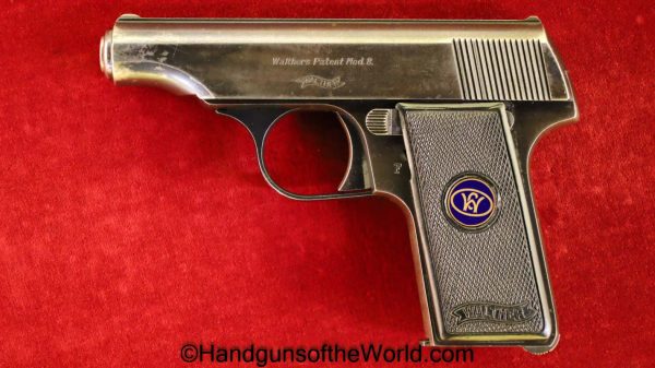 Walther, Model 8, 6.35mm, 1st, Variation, First, Variant, Type, 8, Model, 6.35, 25, .25, acp, auto, German, Germany, Handgun, Pistol, C&R, Collectible