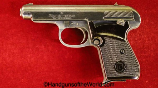 Gustloff-Werke, Pocket, 7.65mm, Experimental, WWII, Era, Pistol, WW2, German, Germany, Handgun, Pistol, C&R, Collectible, Gustloff, Gustloff Werke, .32, 32