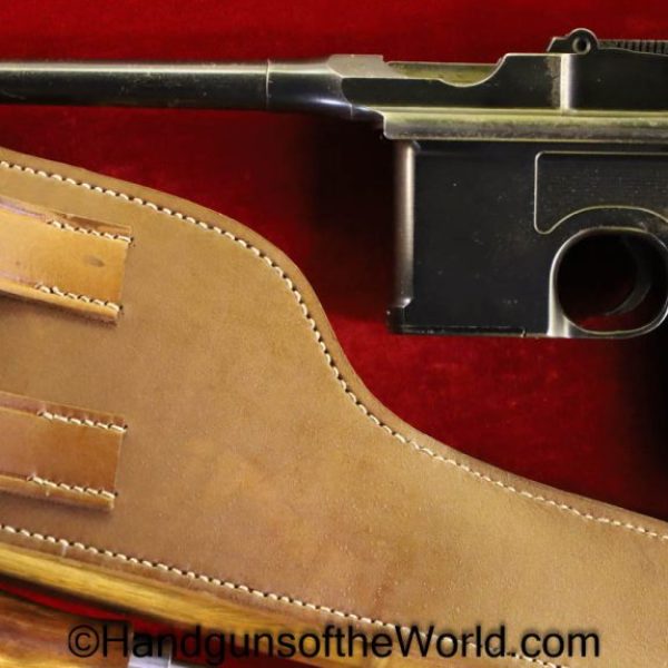 Mauser, C96, 1896, 1930, Commercial, Broomhandle, 7.63mm, with Stock Rig, with Stock, German, Germany, Handgun, Pistol, C&R, Collectible, 7.63, Broom handle