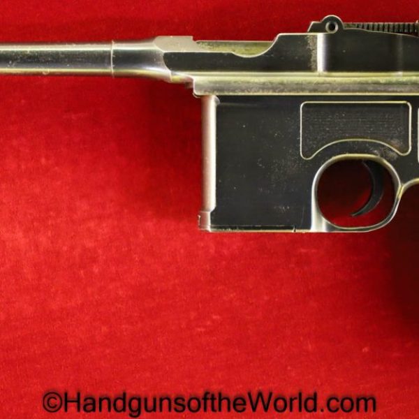 Mauser, C96, 1896, 1930, Commercial, Broomhandle, 7.63mm, with Stock Rig, with Stock, German, Germany, Handgun, Pistol, C&R, Collectible, 7.63, Broom handle