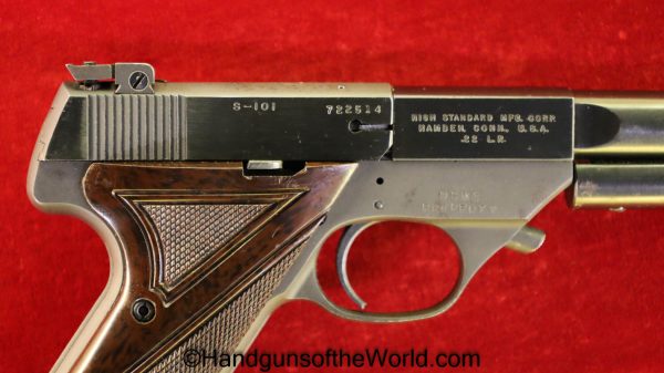 High Standard, Model, S-101, .22lr, USMC, Property, Marked, Collectible, Handgun, Pistol, C&R, Collectible, Hi Standard, Hi-Standard, 22, .22, 22lr, USA