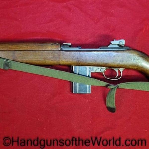 Inland Division, M1 Carbine, .30 Carbine, 1945, M1, Carbine, Rifle, Longarm, Long Arm, WWII, WW2, 1945, Inland, .30, USA, American, America, Americana