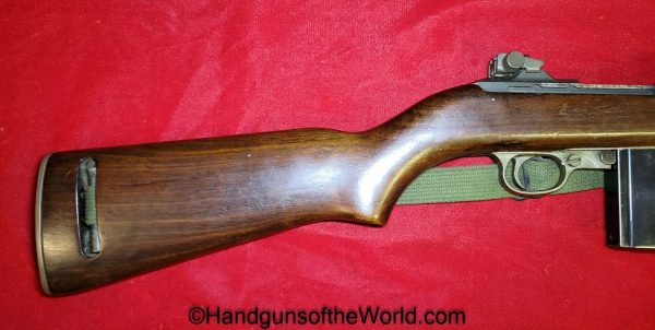 Inland Division, M1 Carbine, .30 Carbine, 1945, M1, Carbine, Rifle, Longarm, Long Arm, WWII, WW2, 1945, Inland, .30, USA, American, America, Americana