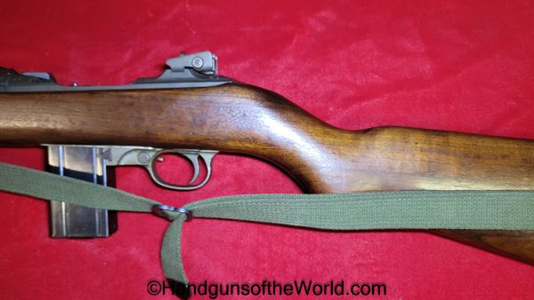 Inland Division, M1 Carbine, .30 Carbine, 1945, M1, Carbine, Rifle, Longarm, Long Arm, WWII, WW2, 1945, Inland, .30, USA, American, America, Americana