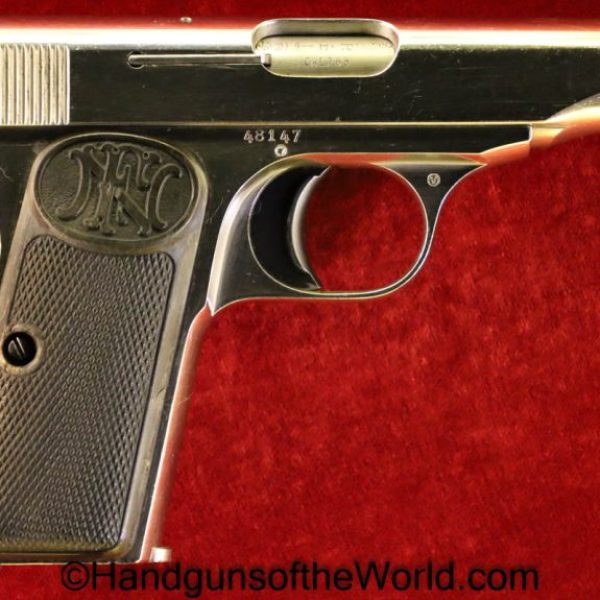 FN, Browning, 1910, 7.65mm, Rare, Factory Nickel, Mint, Nickel, Handgun, Pistol, C&R, Collectible, Pocket, 32, .32, acp, auto, 7.65, Model, Belgian, Belgium