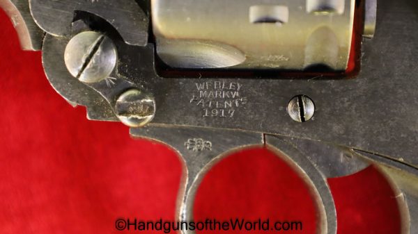 Webley, Mark VI, Service Revolver, .45acp, 45, .45, acp, auto, Revolver, Handgun, C&R, Collectible, Mark 6, Mk6, MkVI, British, English, 1917, WWI, WW1