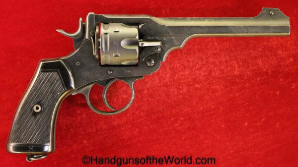 Webley, Mark VI, Service Revolver, .45acp, 45, .45, acp, auto, Revolver, Handgun, C&R, Collectible, Mark 6, Mk6, MkVI, British, English, 1917, WWI, WW1